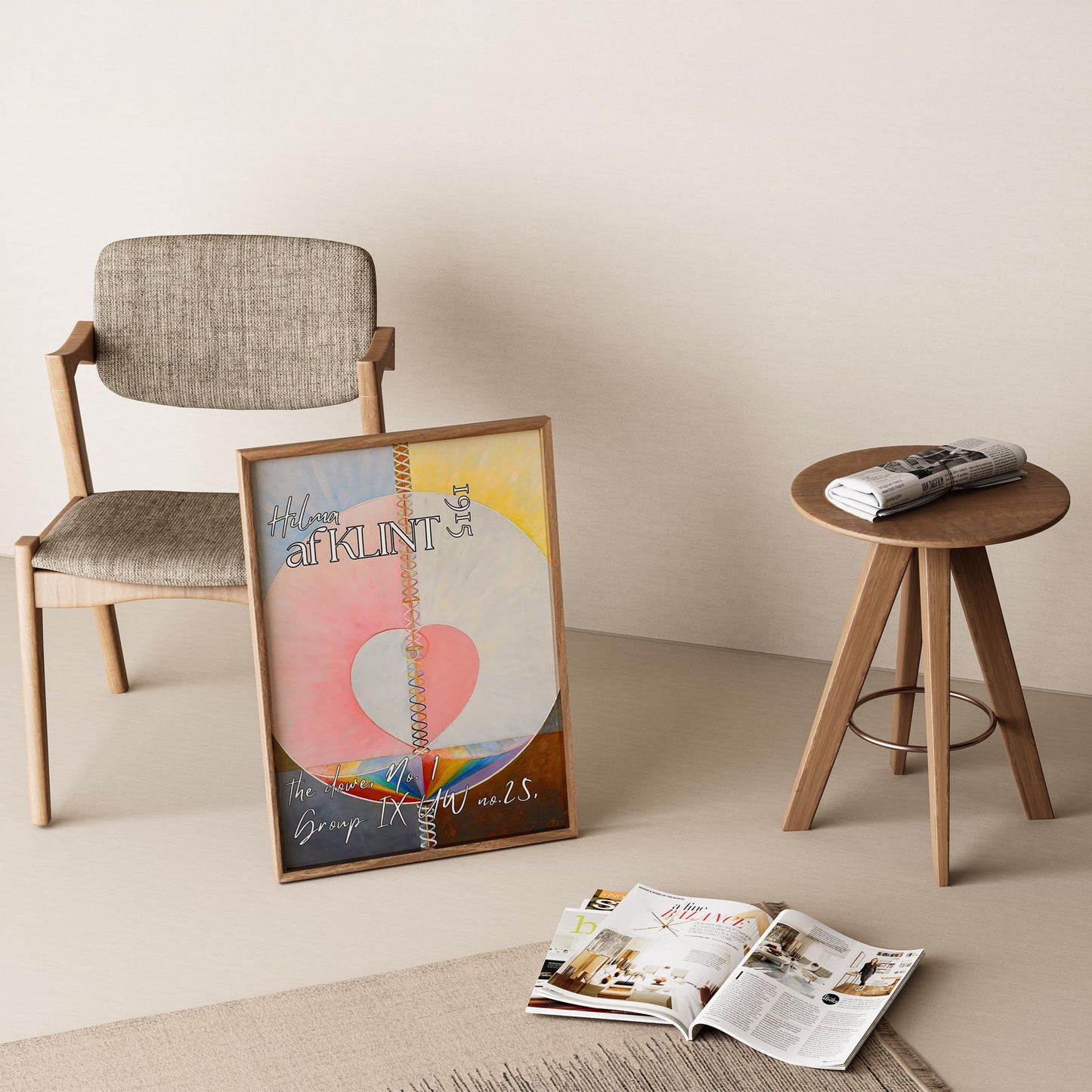 Hilma af Klint III Duvar Tablosu