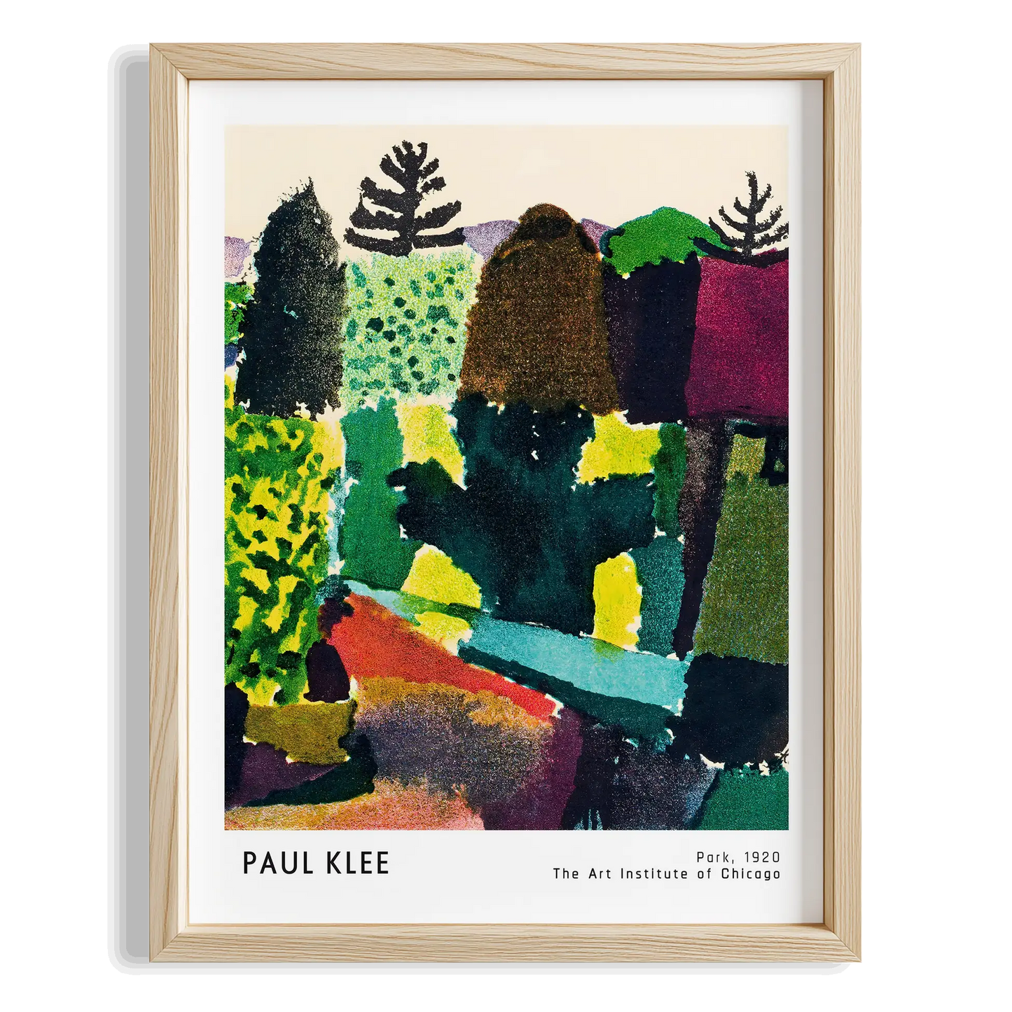 Paul Klee Park 1920 Suluboya I Duvar Tablosu