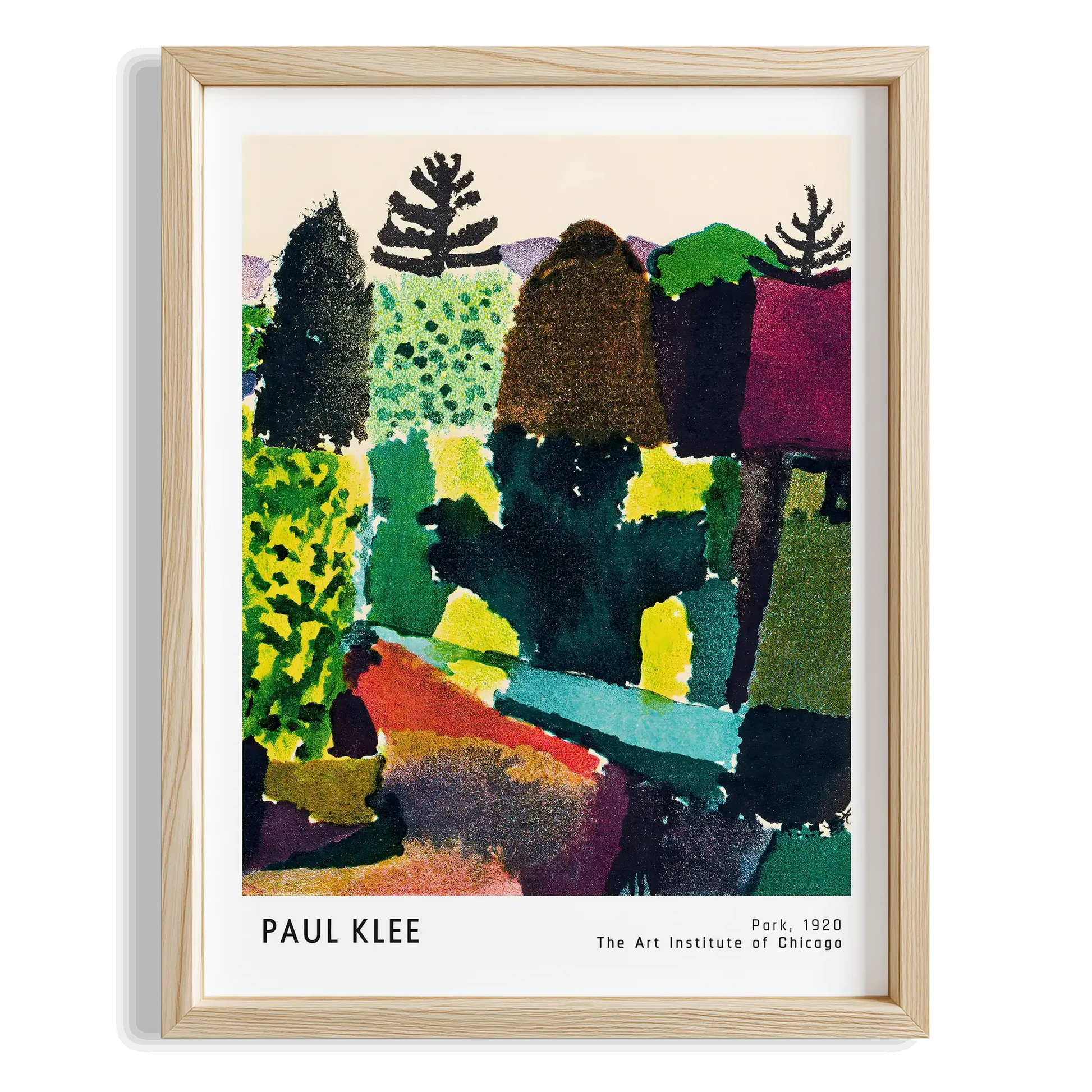 Paul Klee Park 1920 Suluboya I Duvar Tablosu