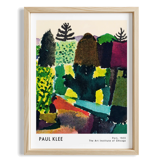 Paul Klee Park 1920 Suluboya I Duvar Tablosu