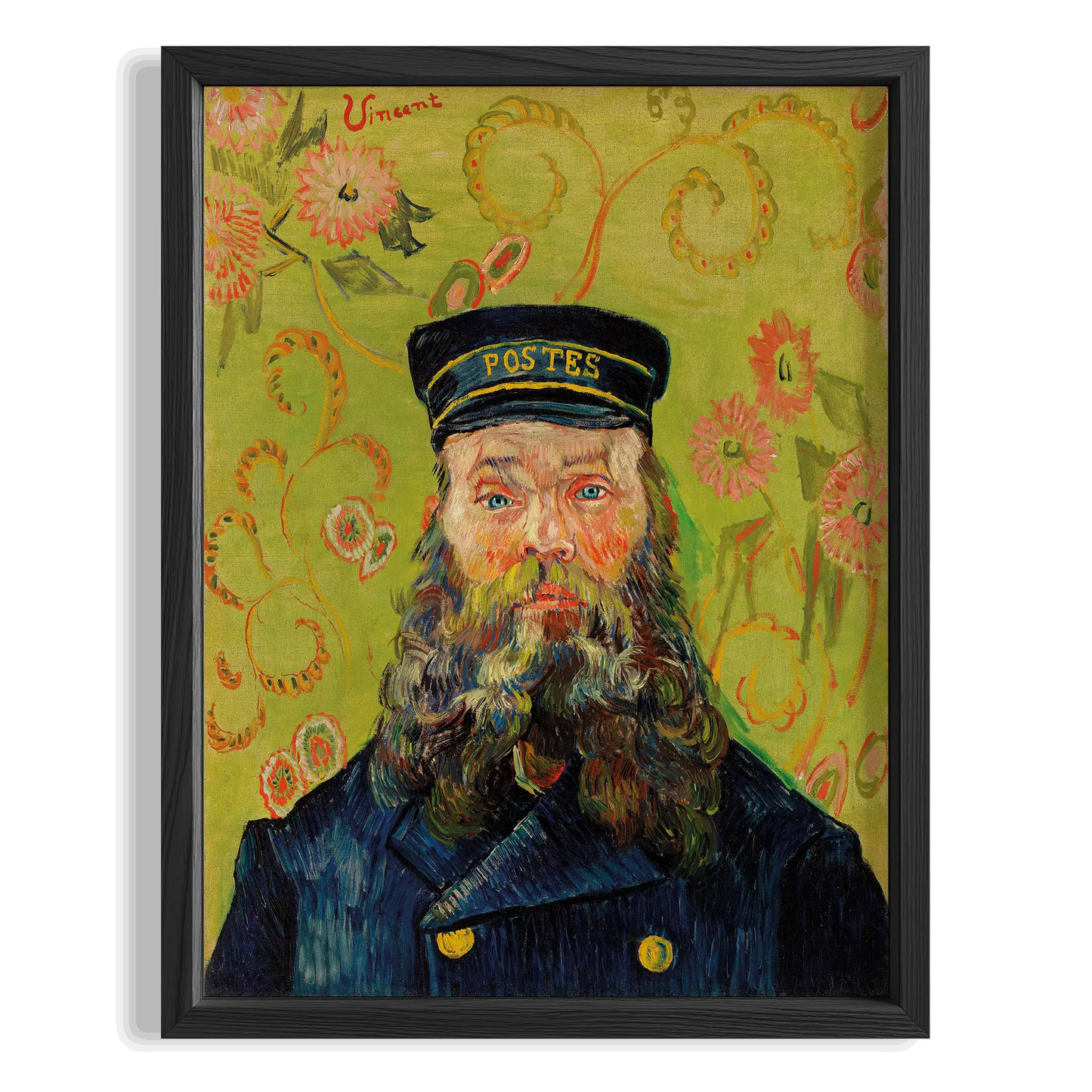 Denizci Portresi - Vincent Van Gogh Ahşap Duvar Tablosu