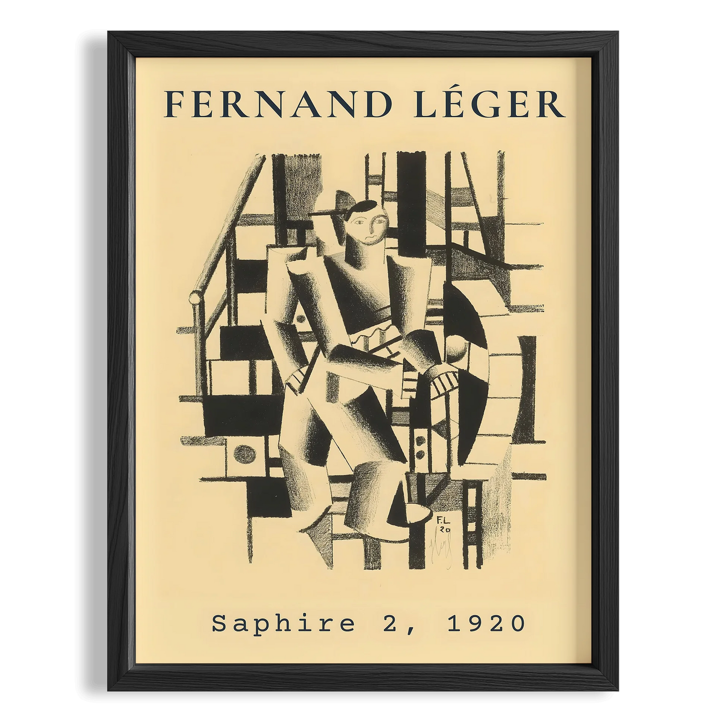Fernand Leger IV Duvar Tablosu