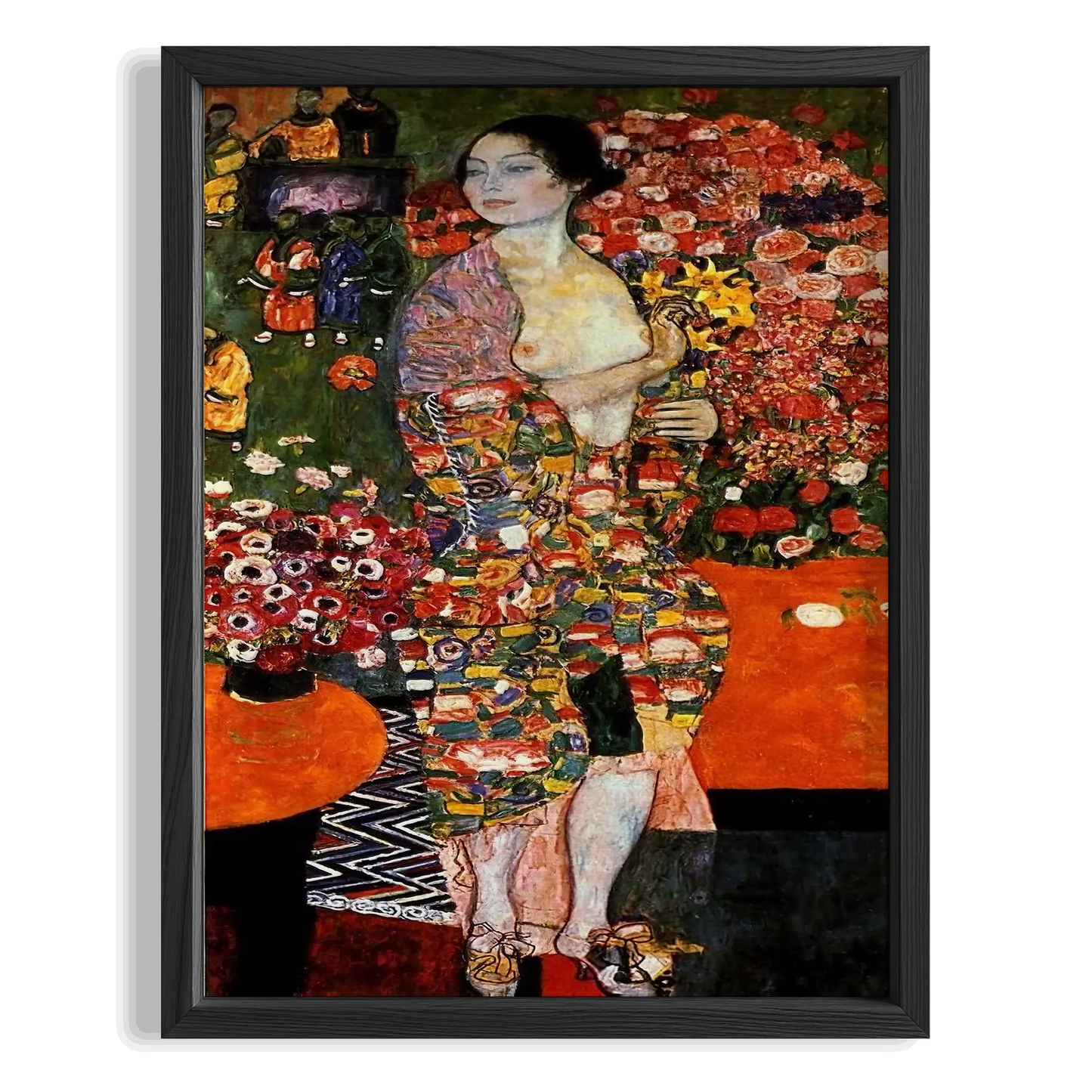 Umut I - Gustav Klimt Ahşap Duvar Tablosu