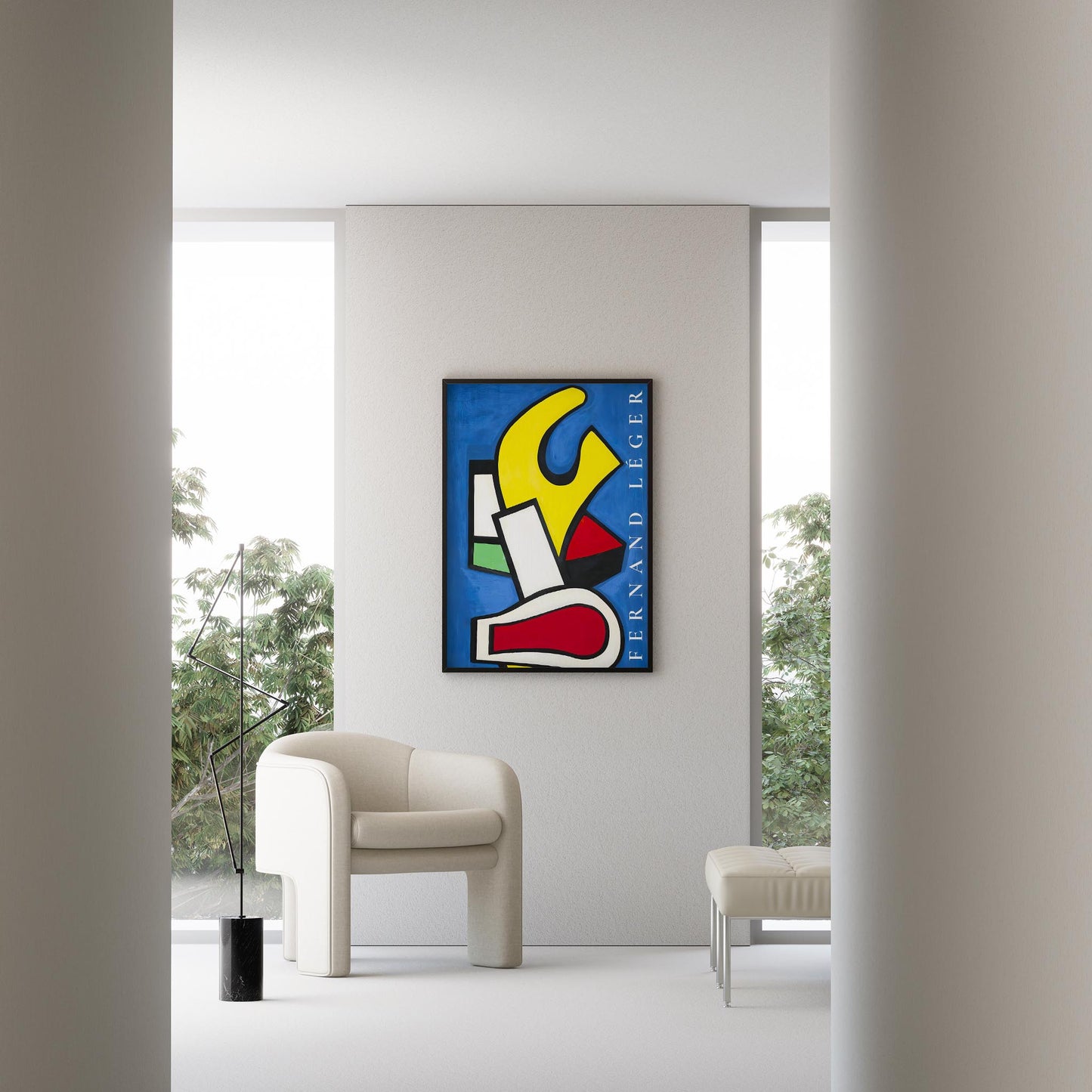 Fernand Leger 41 Duvar Tablosu
