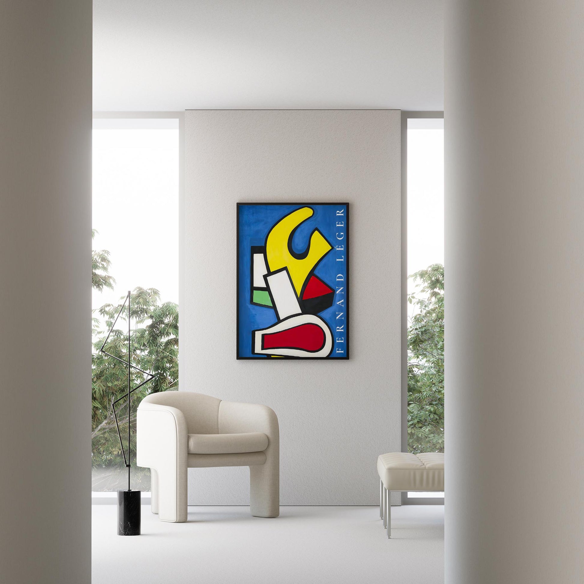 Fernand Leger 41 Duvar Tablosu
