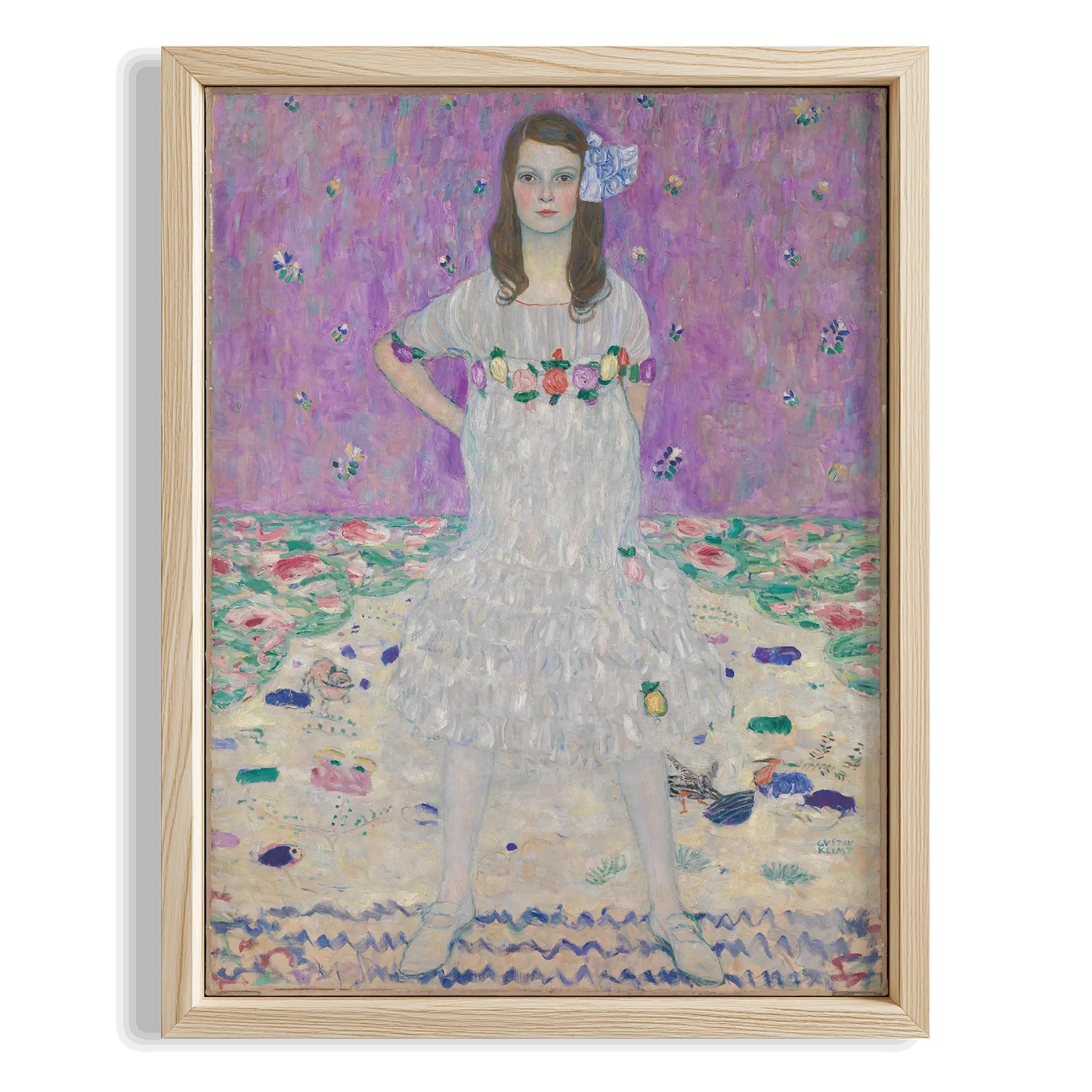 Umut II - Gustav Klimt Ahşap Duvar Tablosu