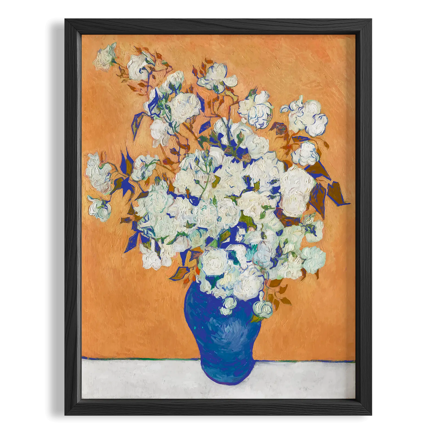 Vazoda Çiçekler - Vincent Van Gogh Ahşap Duvar Tablosu