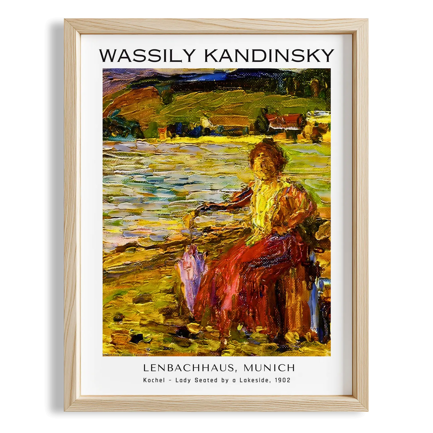 Kochel - Lady Seated by a Lakeside