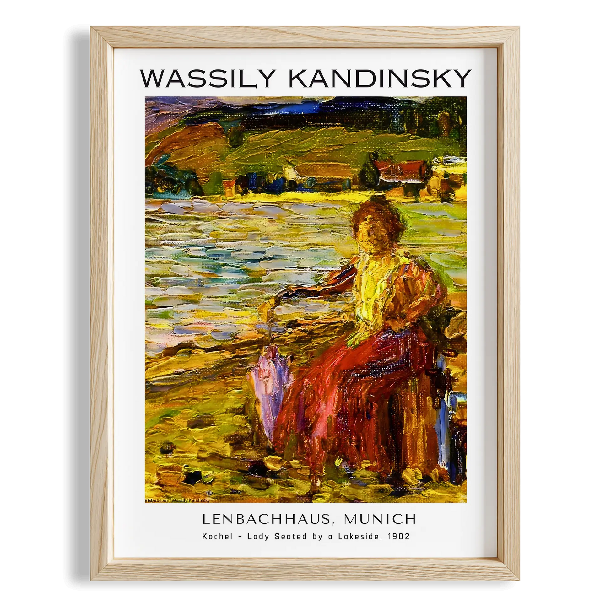 Kochel - Lady Seated by a Lakeside
