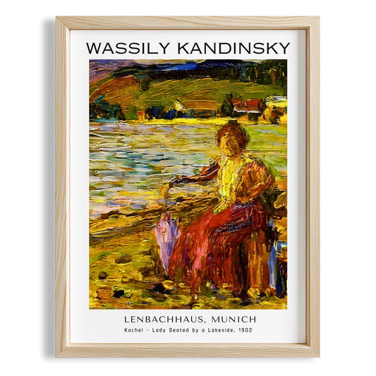 Kochel - Lady Seated by a Lakeside