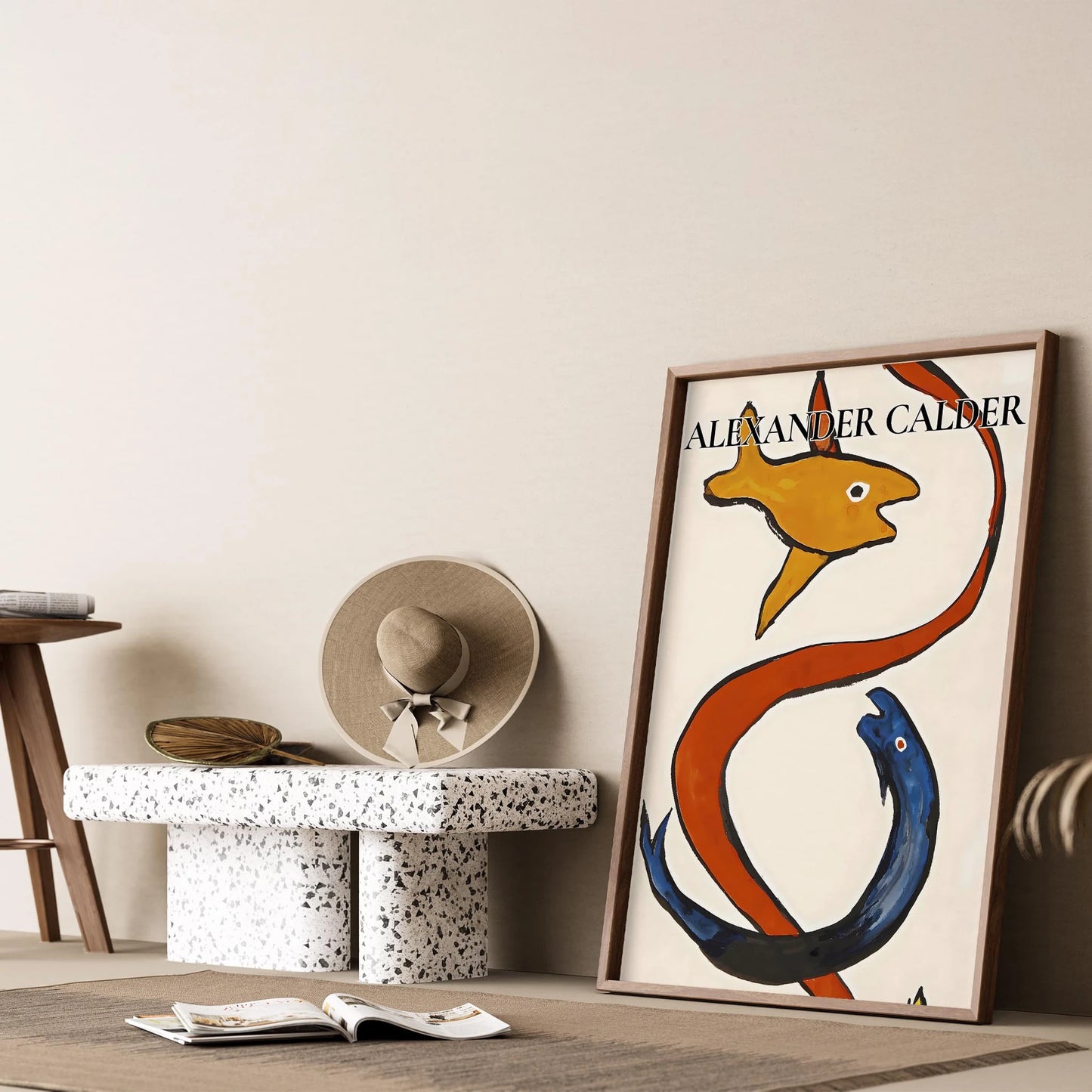 Alexander Sandy Calder XI Duvar Tablosu