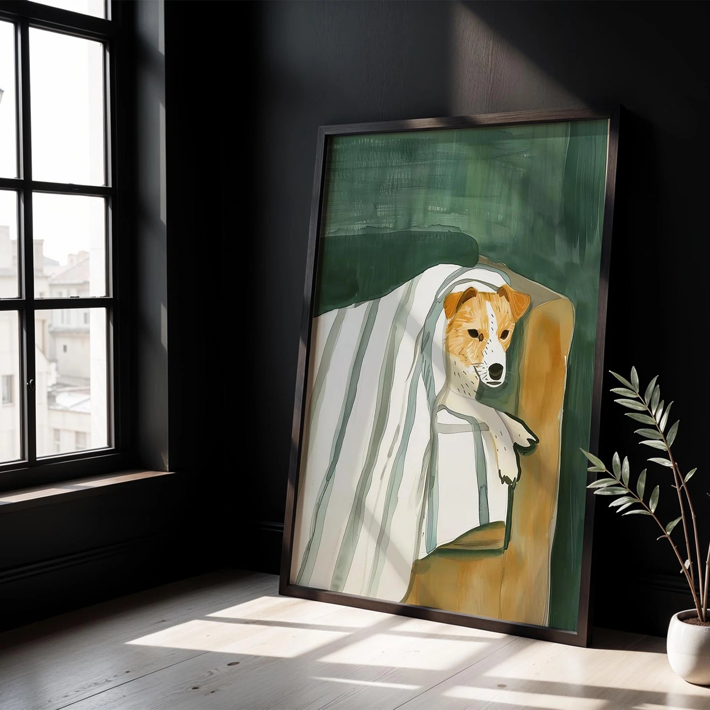 Köpek Portre I - Dinlenme