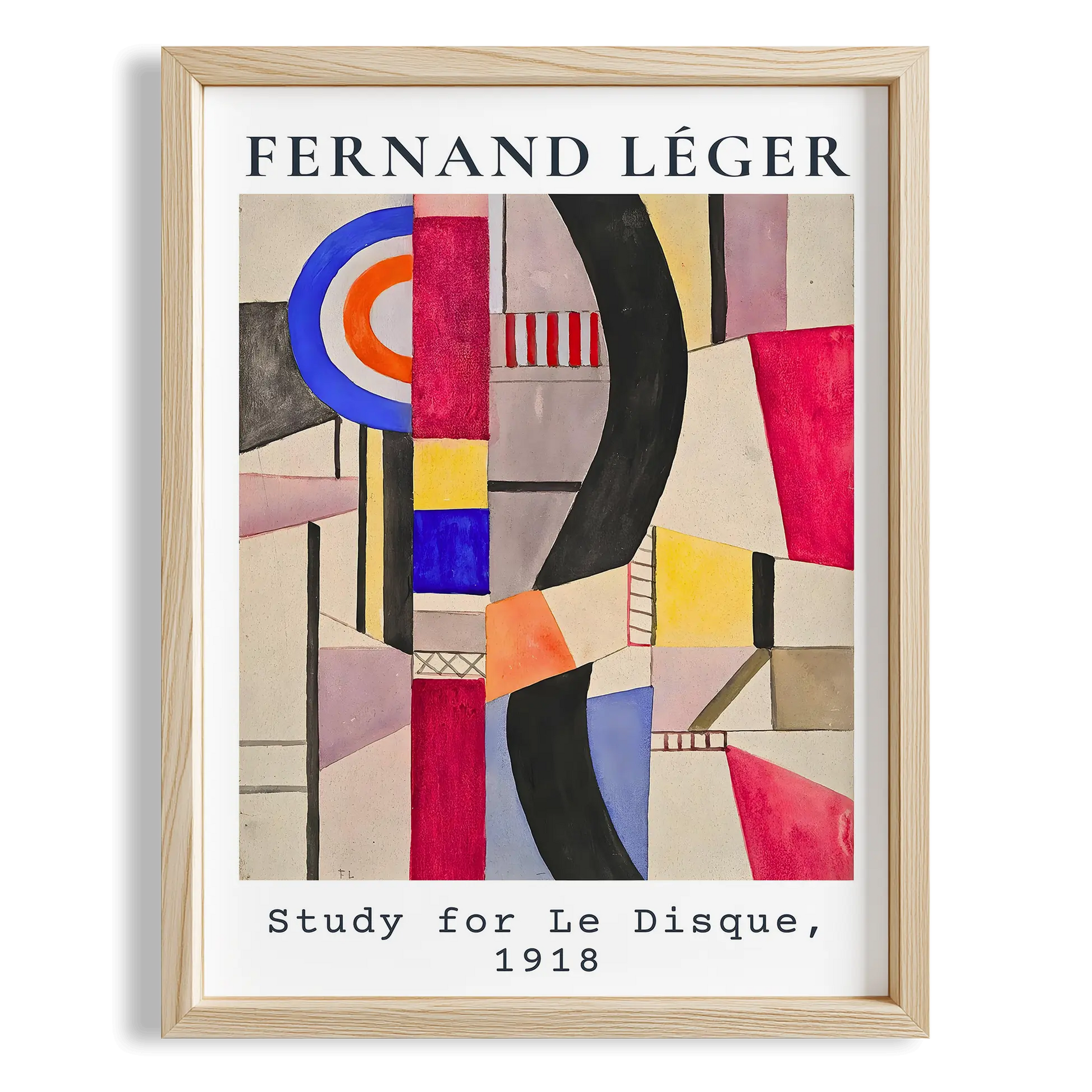 Fernand Leger XXVIII Duvar Tablosu