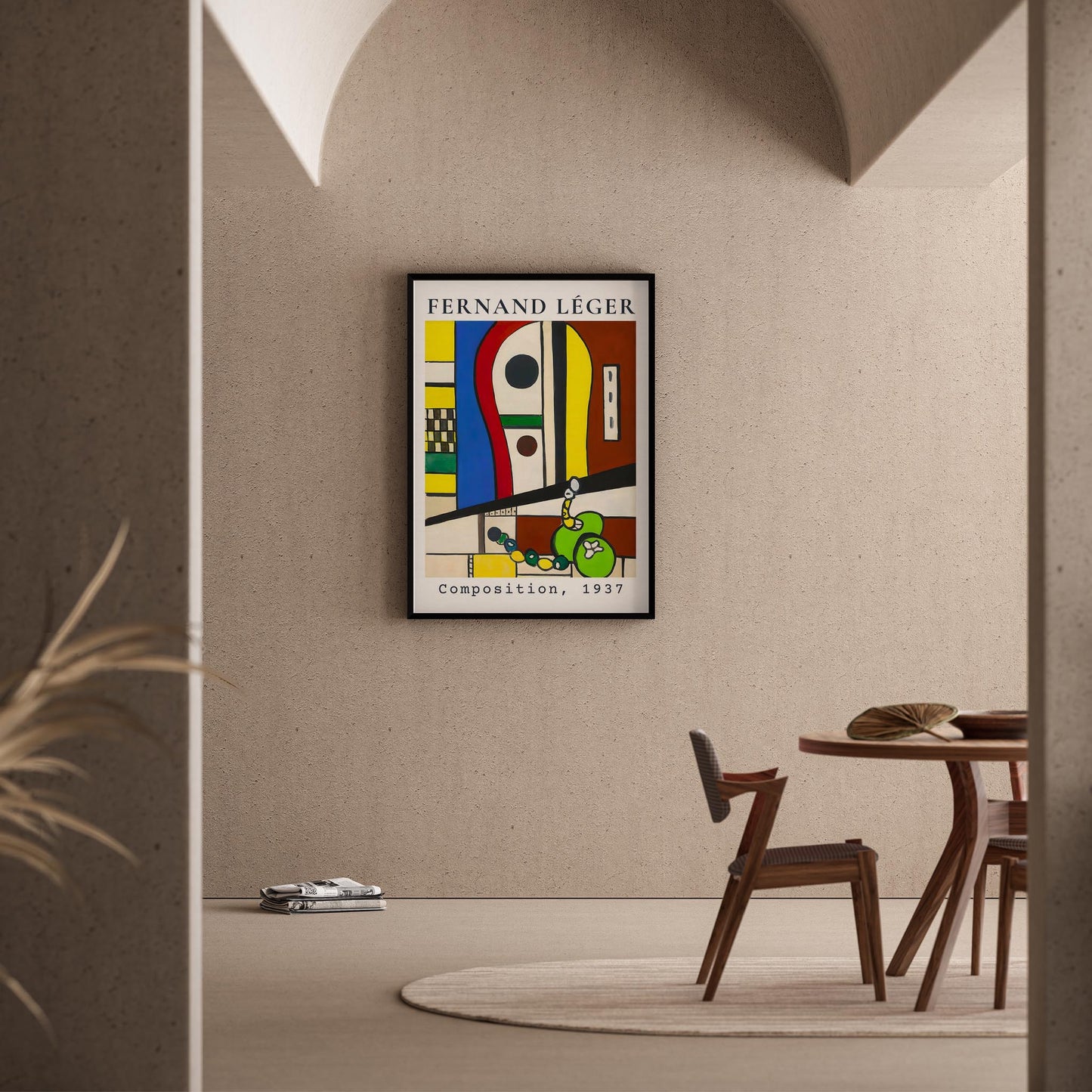 Fernand Leger XXVII Duvar Tablosu