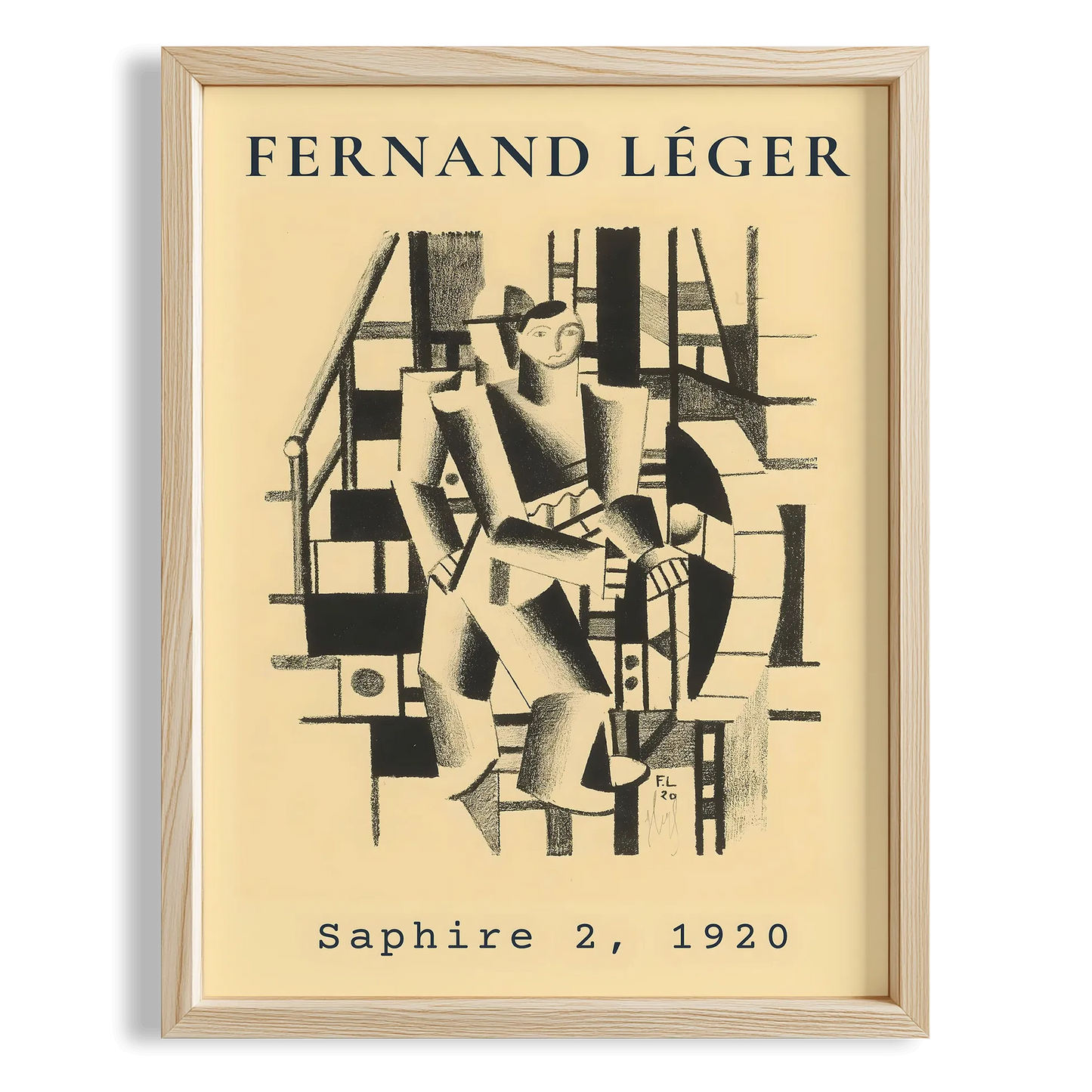 Fernand Leger IV Duvar Tablosu