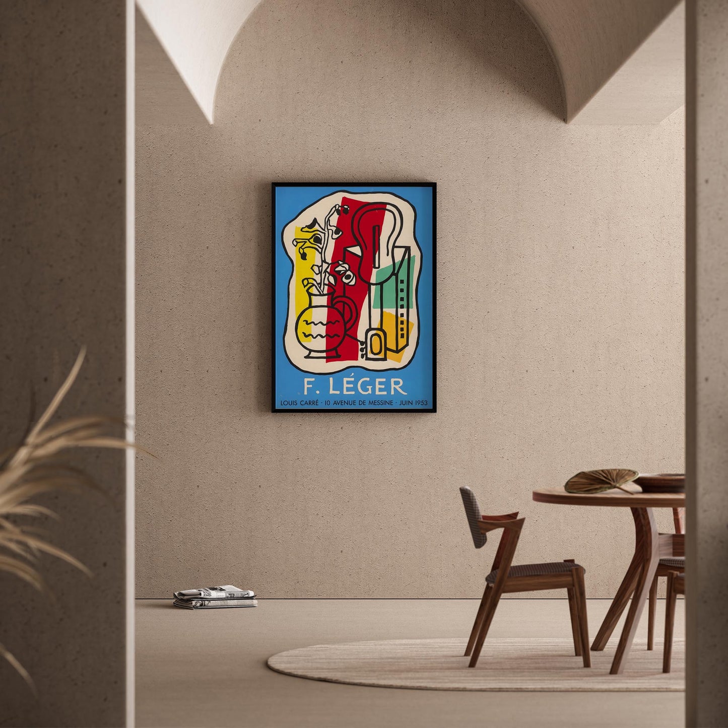Fernand Leger XXIV Duvar Tablosu