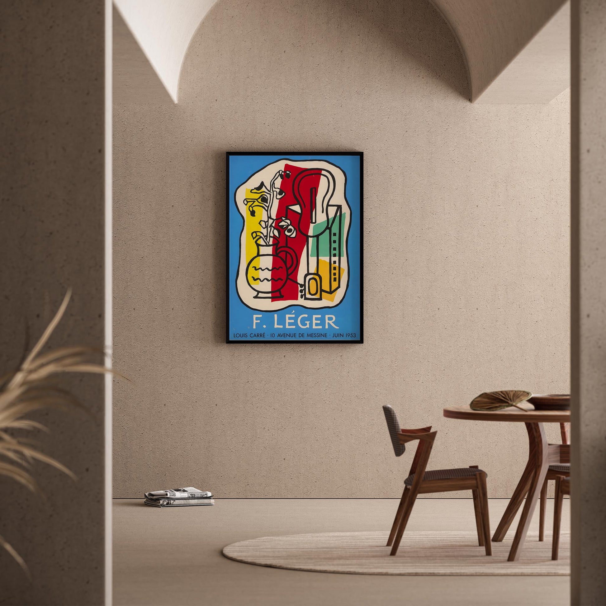 Fernand Leger XXIV Duvar Tablosu