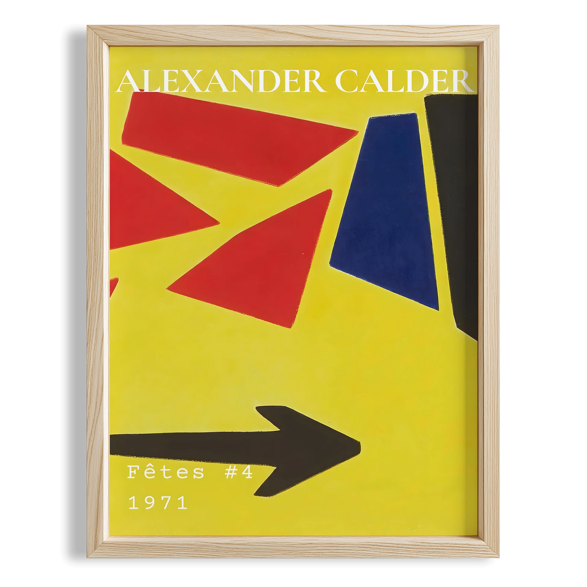 Alexander Sandy Calder XXI Duvar Tablosu