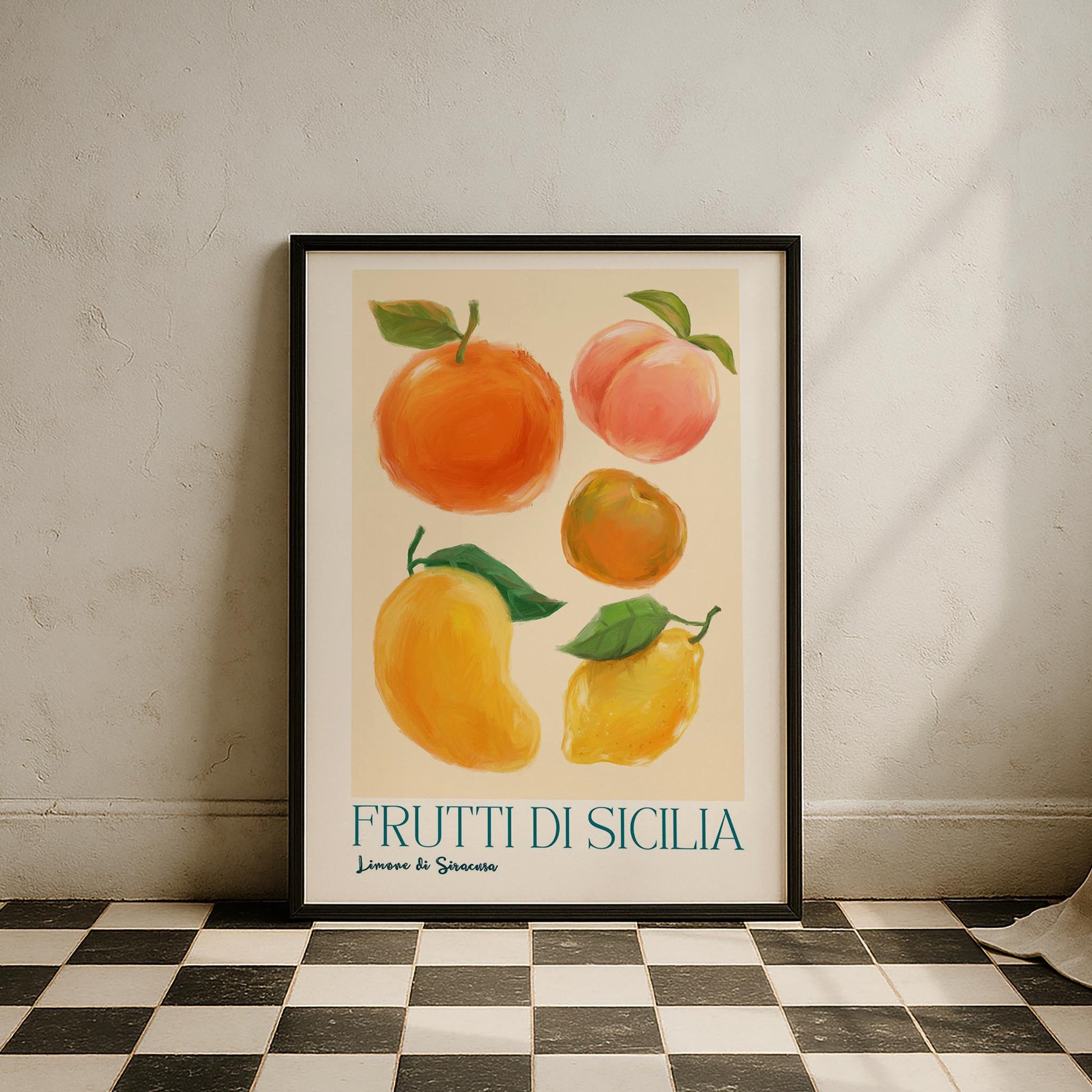 Frutti di Sicilia Fruits Market - Akdeniz İtalya Koleksiyonu Mutfak Tablosu II