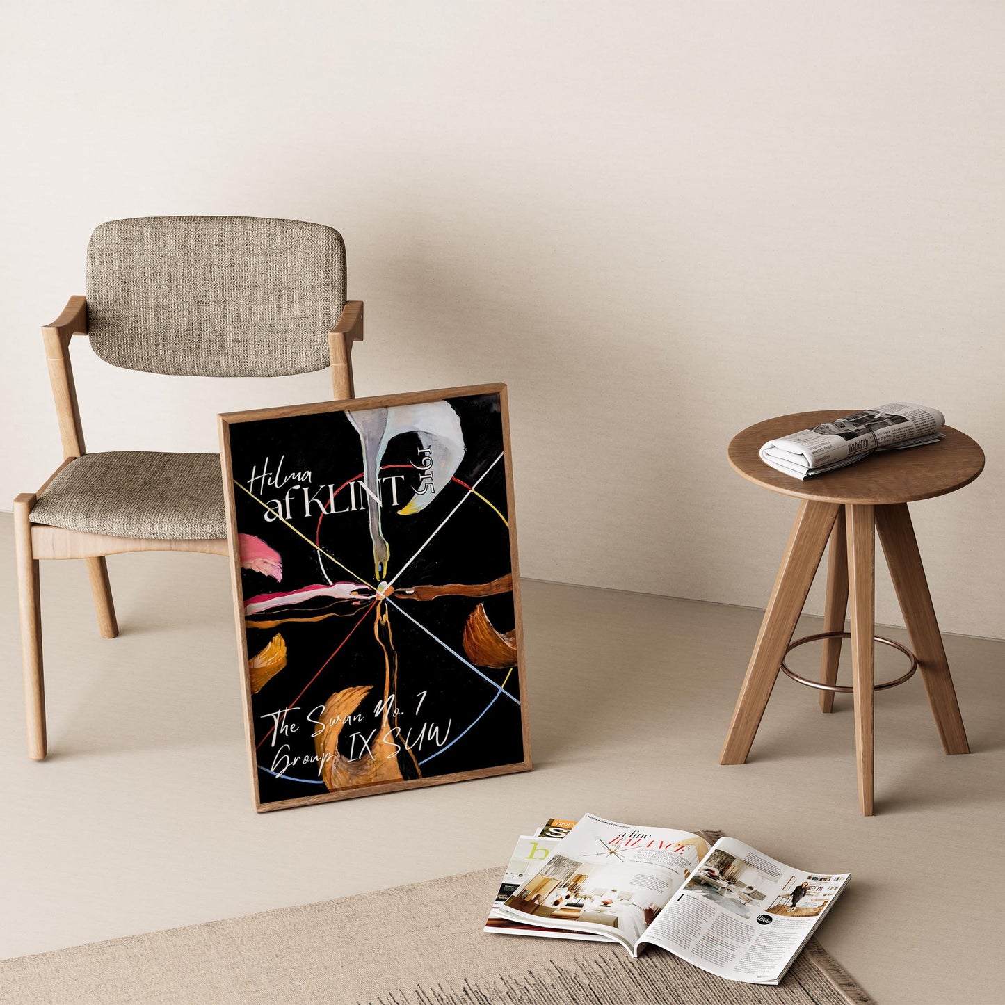 Hilma af Klint XIX Duvar Tablosu