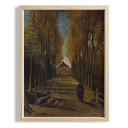 Yürüyüş Yolu - Vincent Van Gogh Ahşap Duvar Tablosu