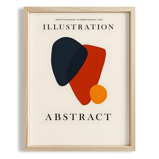 Matisse Kağıt Kesimleri Serisi Abstract Modern Formlar II Duvar Tablosu