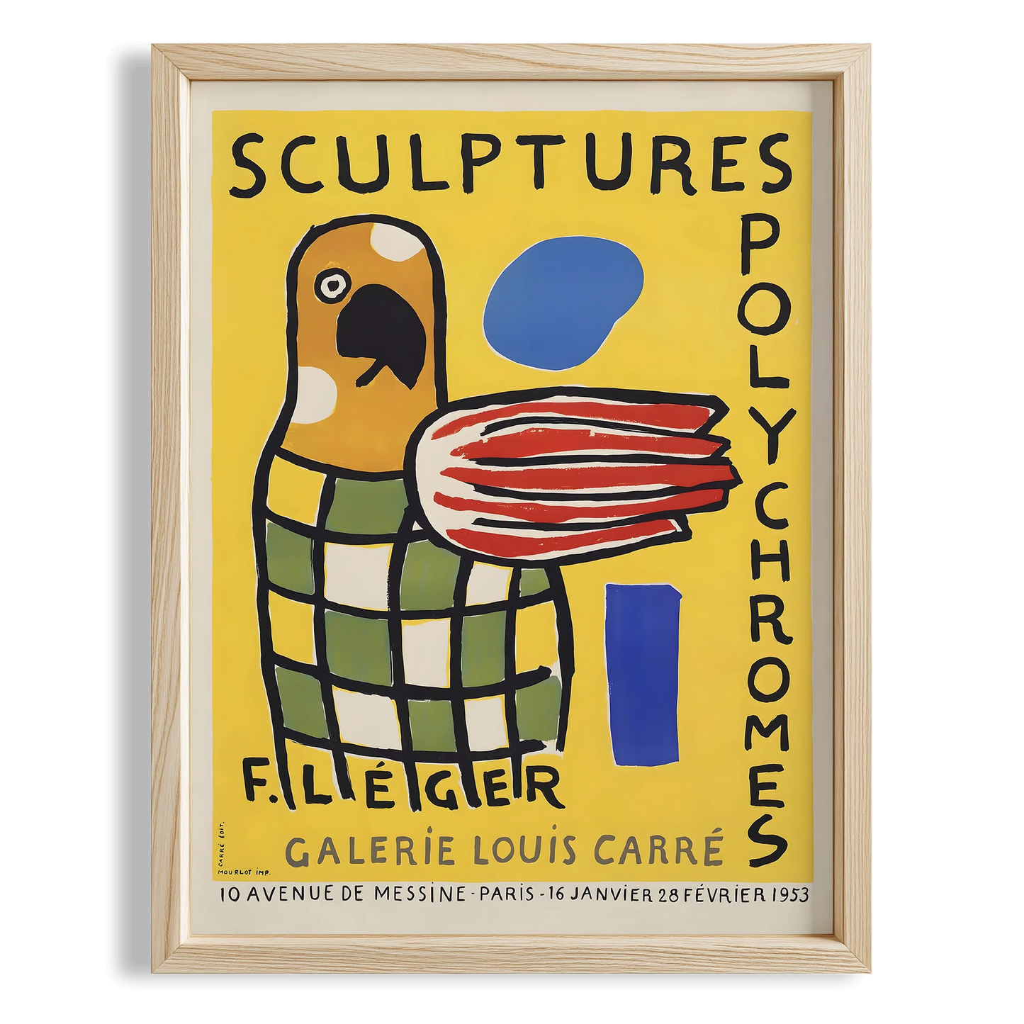 Fernand Leger I Duvar Tablosu