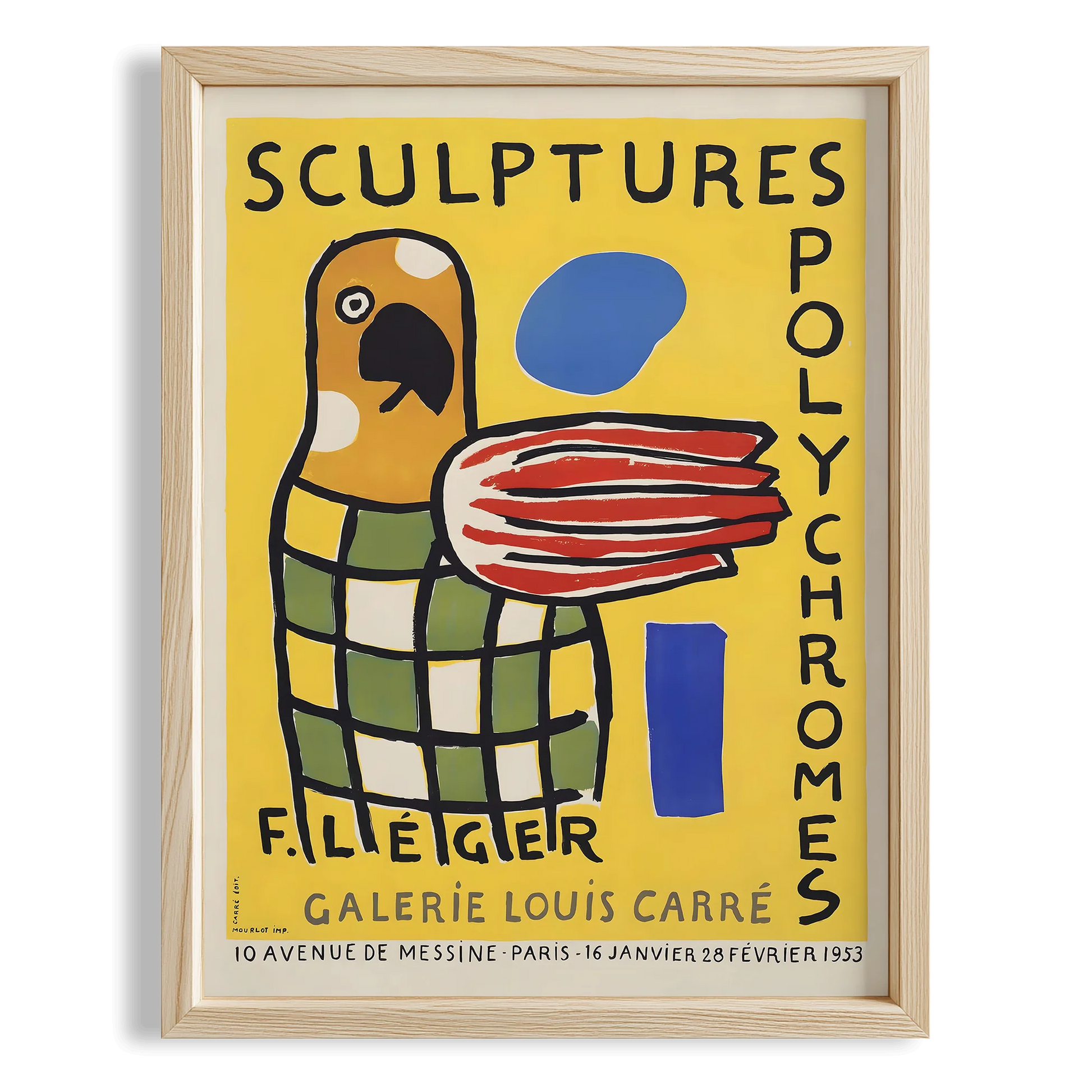 Fernand Leger I Duvar Tablosu