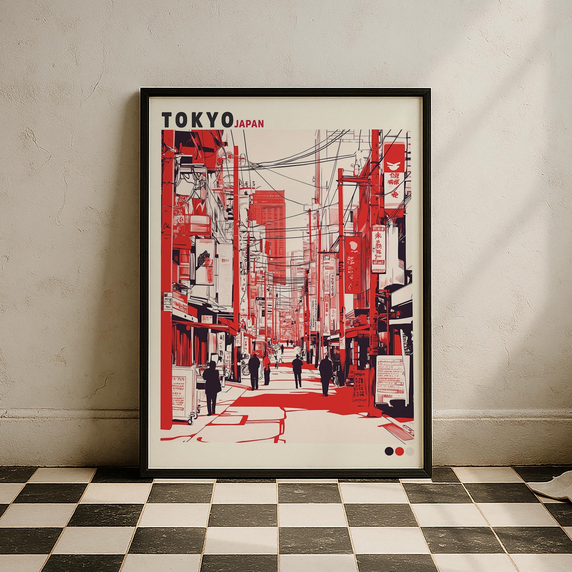 Tokyo Japonya Sokakları