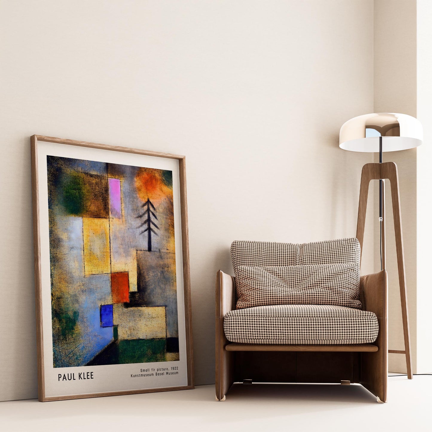 Paul Klee Küçük Ladin Resmi 1922 Suluboya I Duvar Tablosu