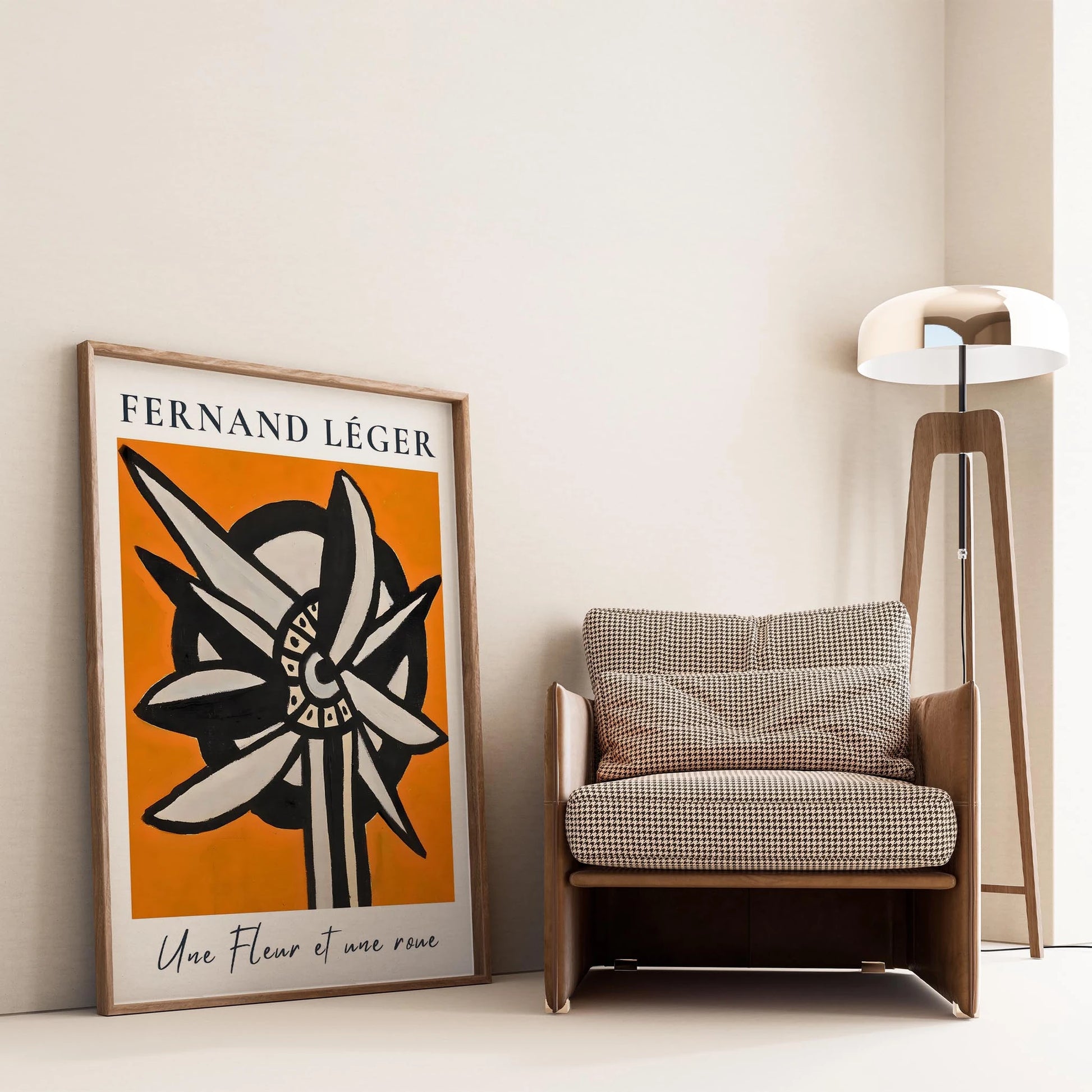 Fernand Leger IX Duvar Tablosu
