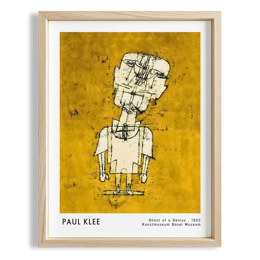 Paul Klee Bir Dehanın Hayaleti 1922 Suluboya I Duvar Tablosu