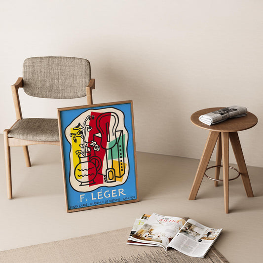 Fernand Leger XXIV Duvar Tablosu