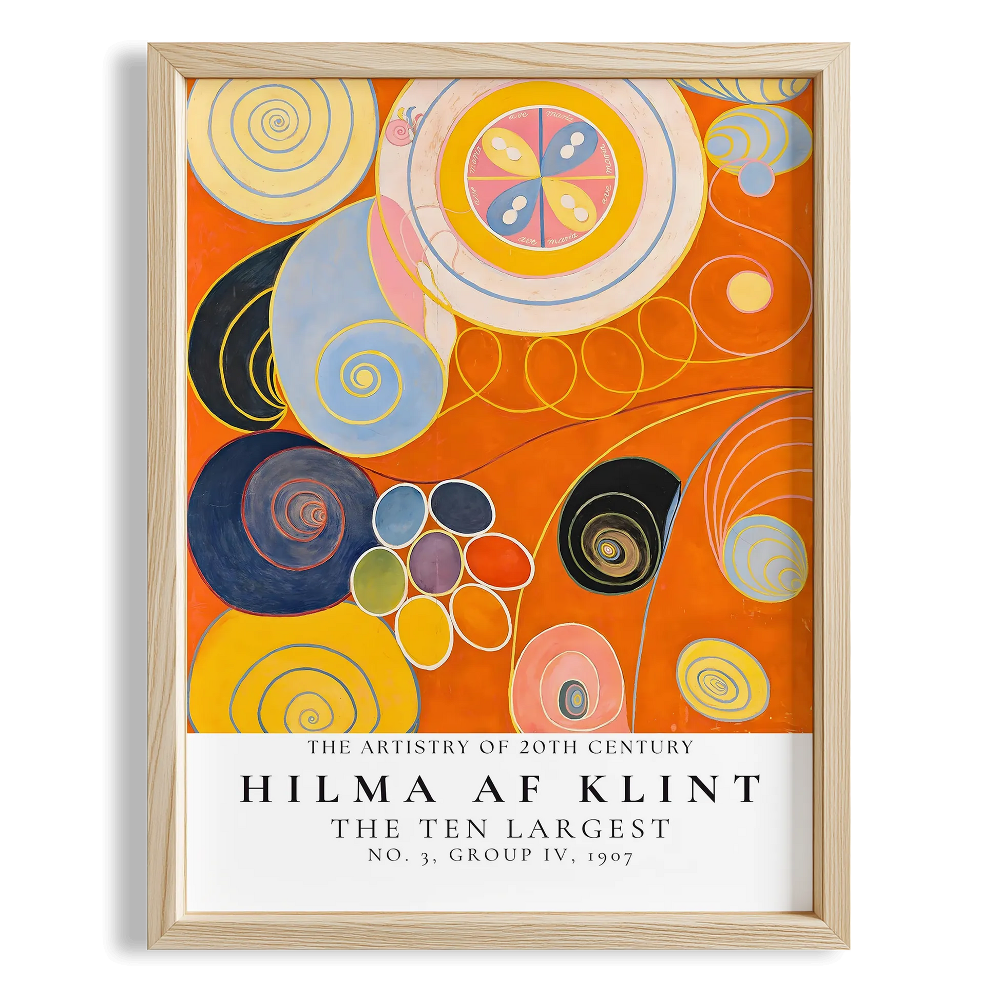 Hilma af Klint 112 Duvar Tablosu