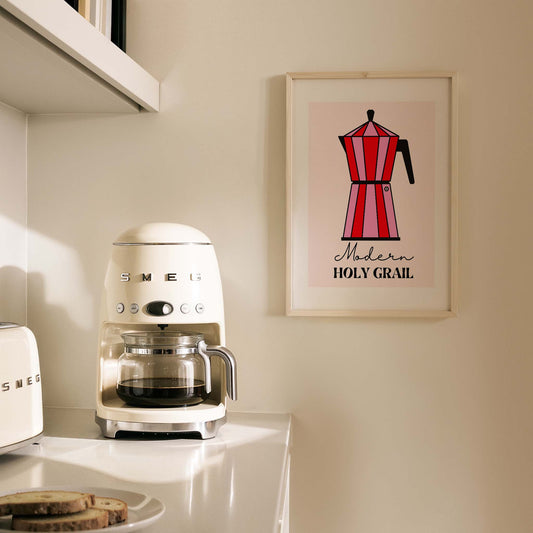 Milano Holy Grail Kahve İtalya Koleksiyonu Mutfak Duvar Tablosu