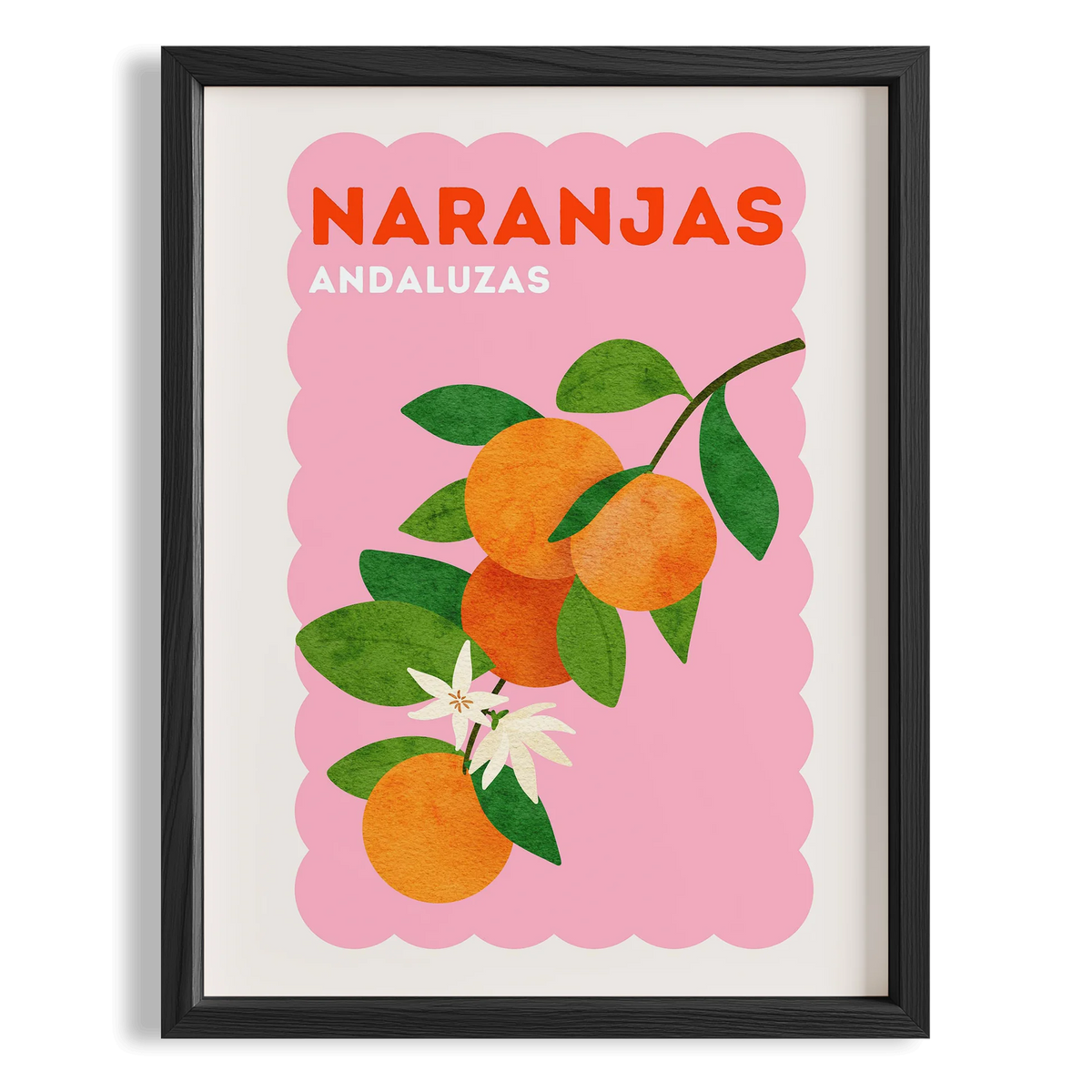 Naranjas Portakal Akdeniz İspanya Koleksiyonu Mutfak Duvar Tablosu