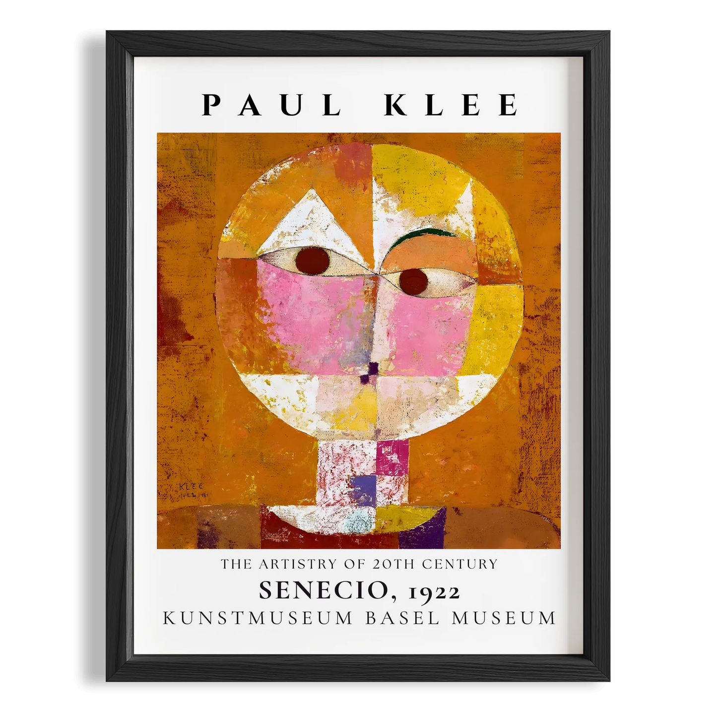Paul Klee "Senecio" 1922 Suluboya I Duvar Tablosu
