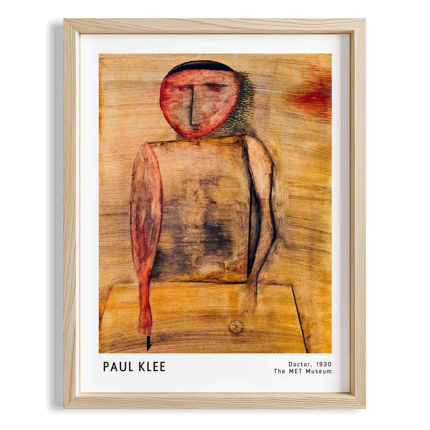 Paul Klee Doktor 1930 Suluboya I Duvar Tablosu