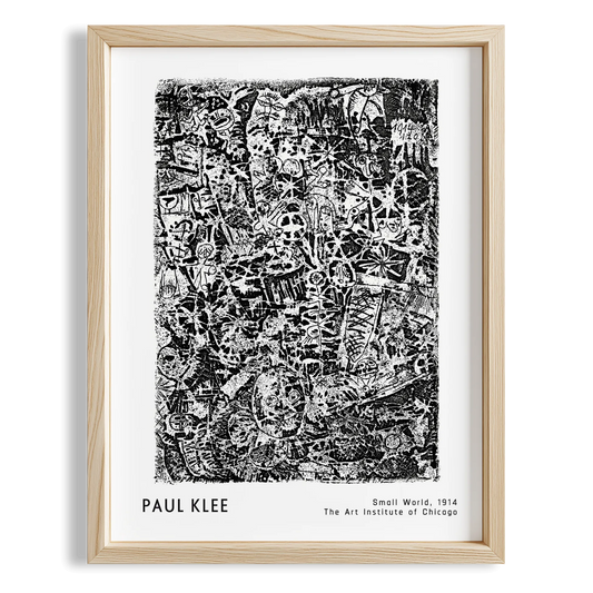 Paul Klee Küçük Dünya 1914 Suluboya I Duvar Tablosu