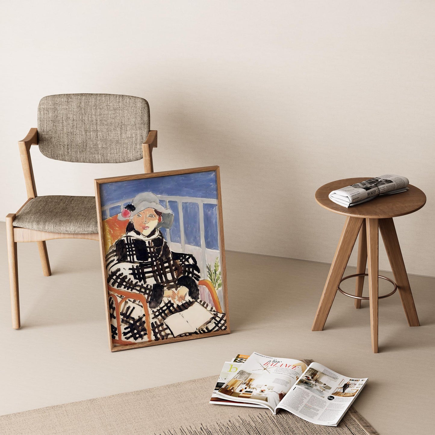 Henri Matisse X Duvar Tablosu