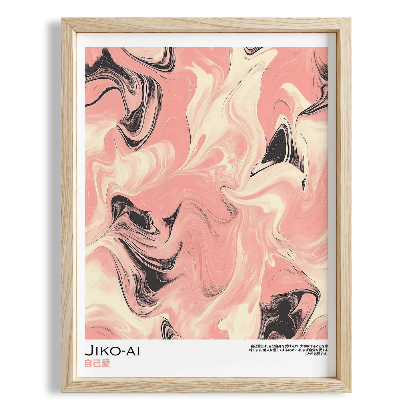 Japandi Pembe II - Kendini Sev