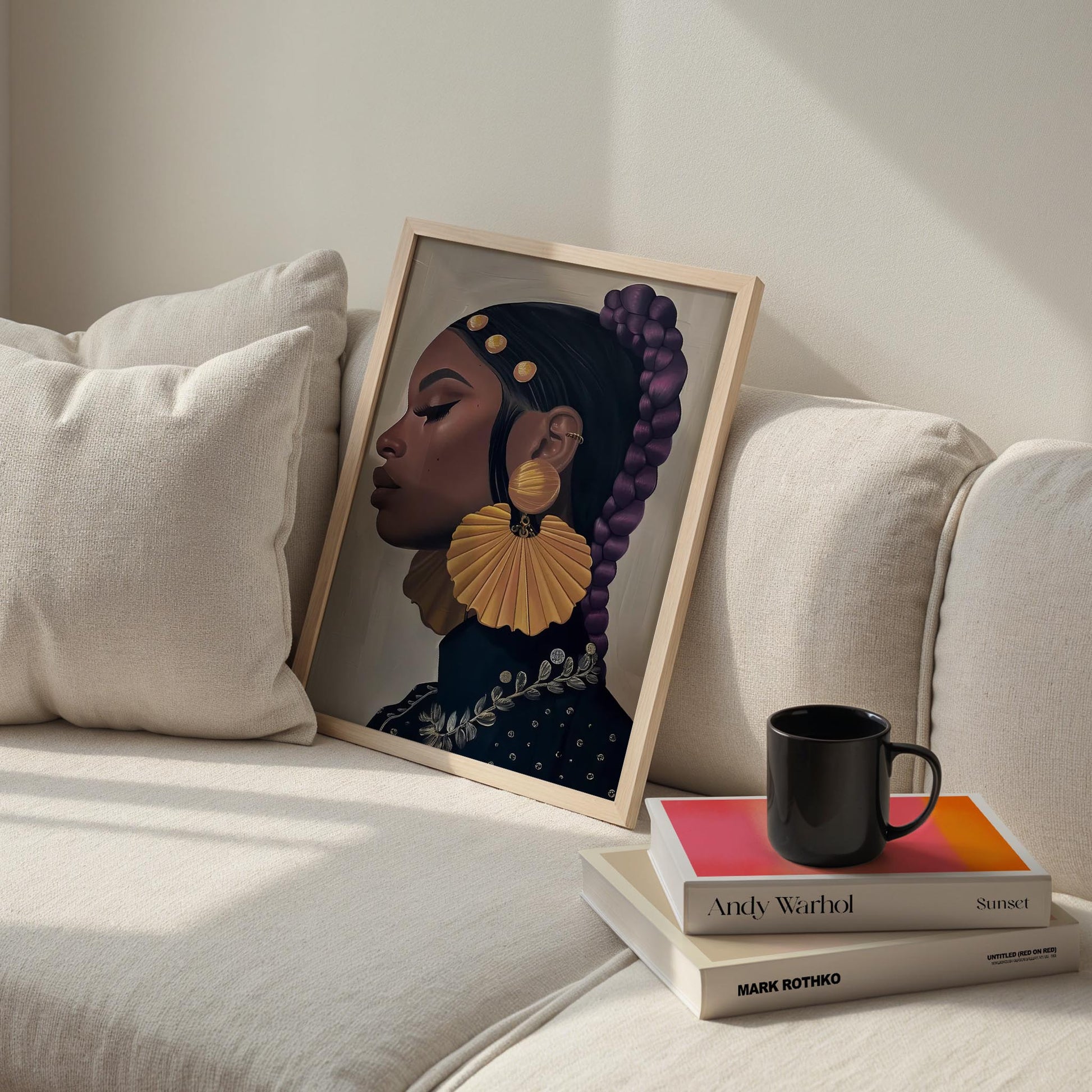 Afro Silüet II