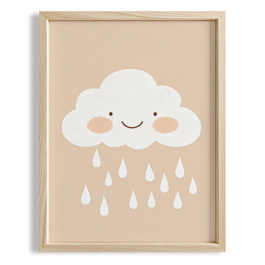 Lovely Things Tipografi Çocuk Odası Ahşap Tablo