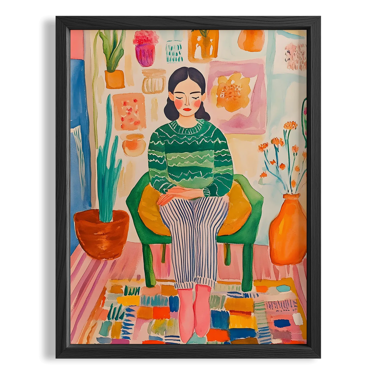 Henri Matisse 60 Duvar Tablosu
