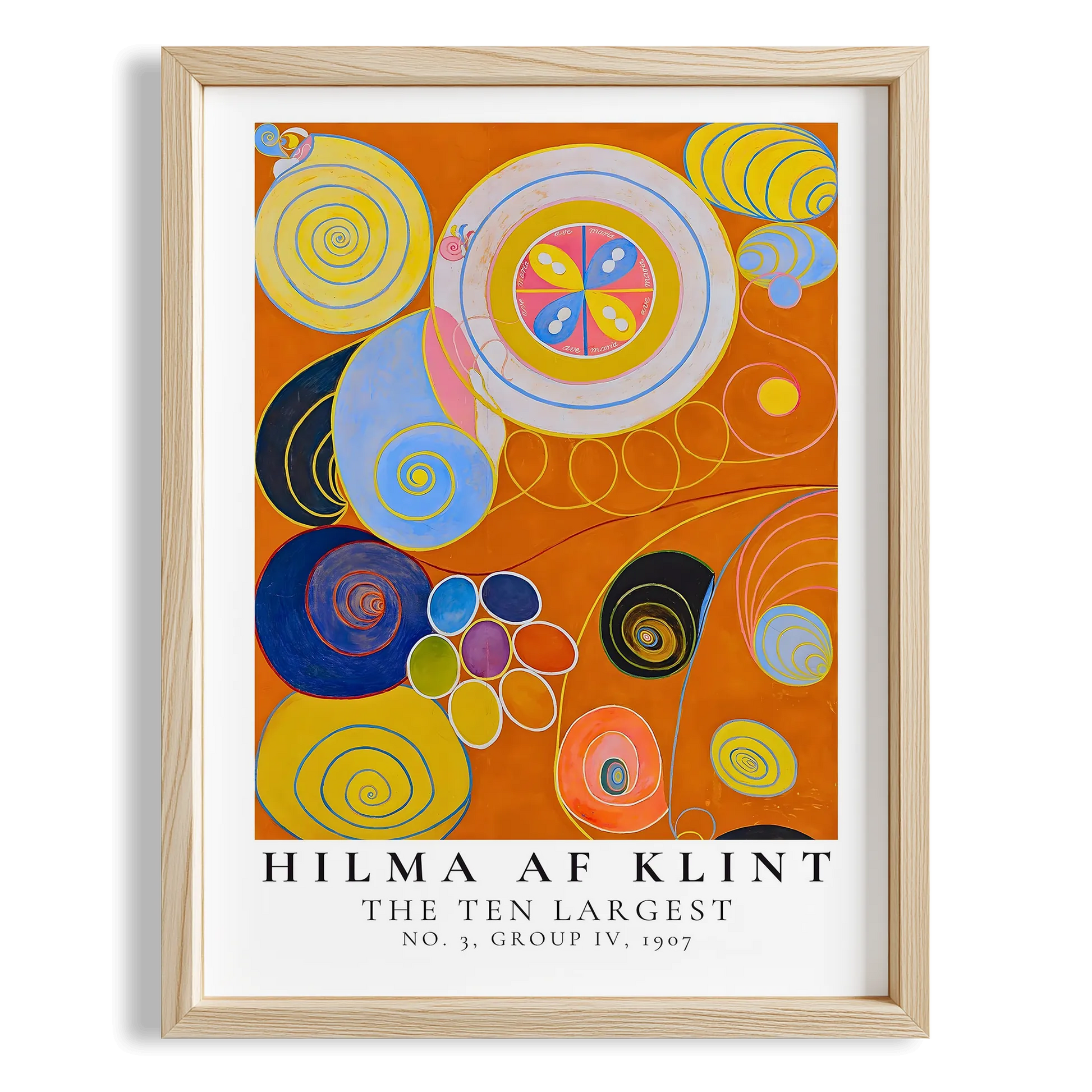Hilma af Klint 109 Duvar Tablosu