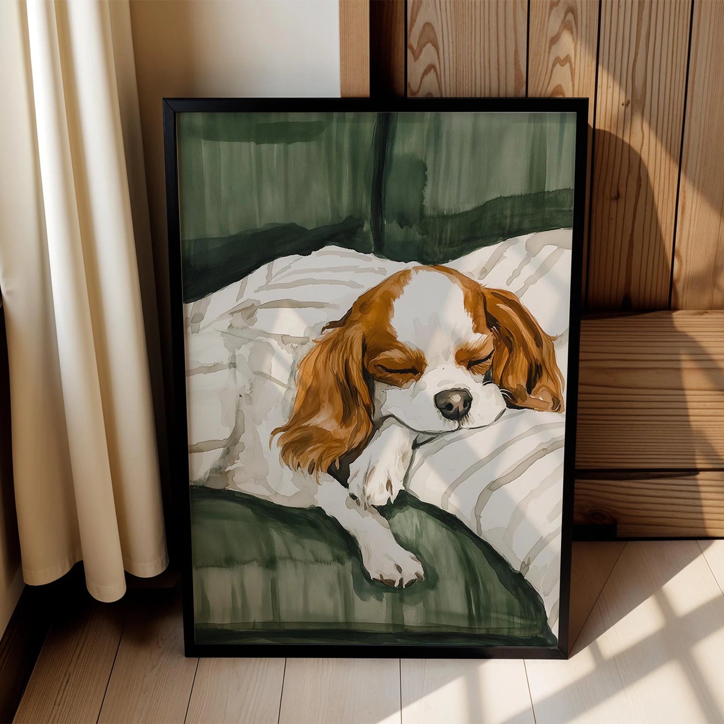 Köpek Portre XI - Cavalier King Charles Spaniel