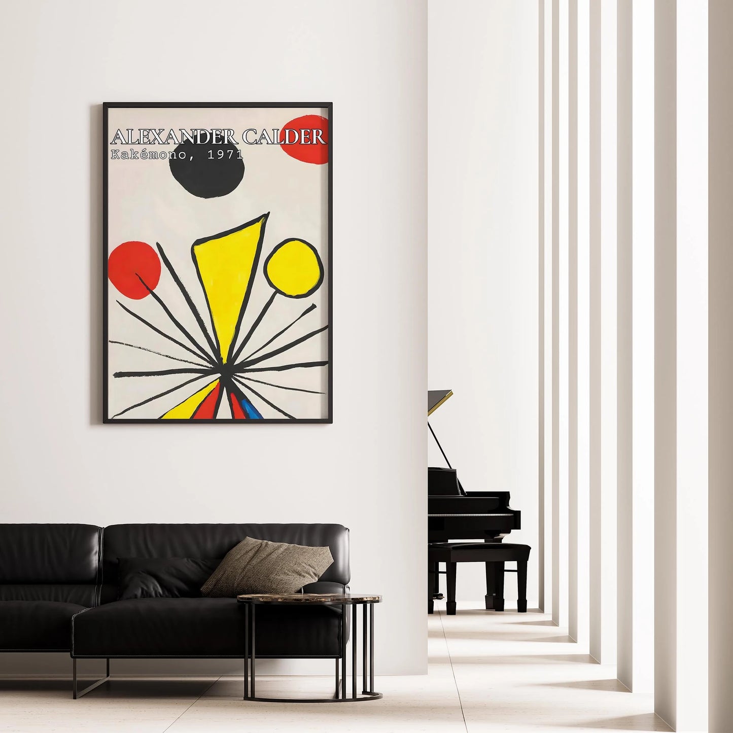 Alexander Sandy Calder X Duvar Tablosu