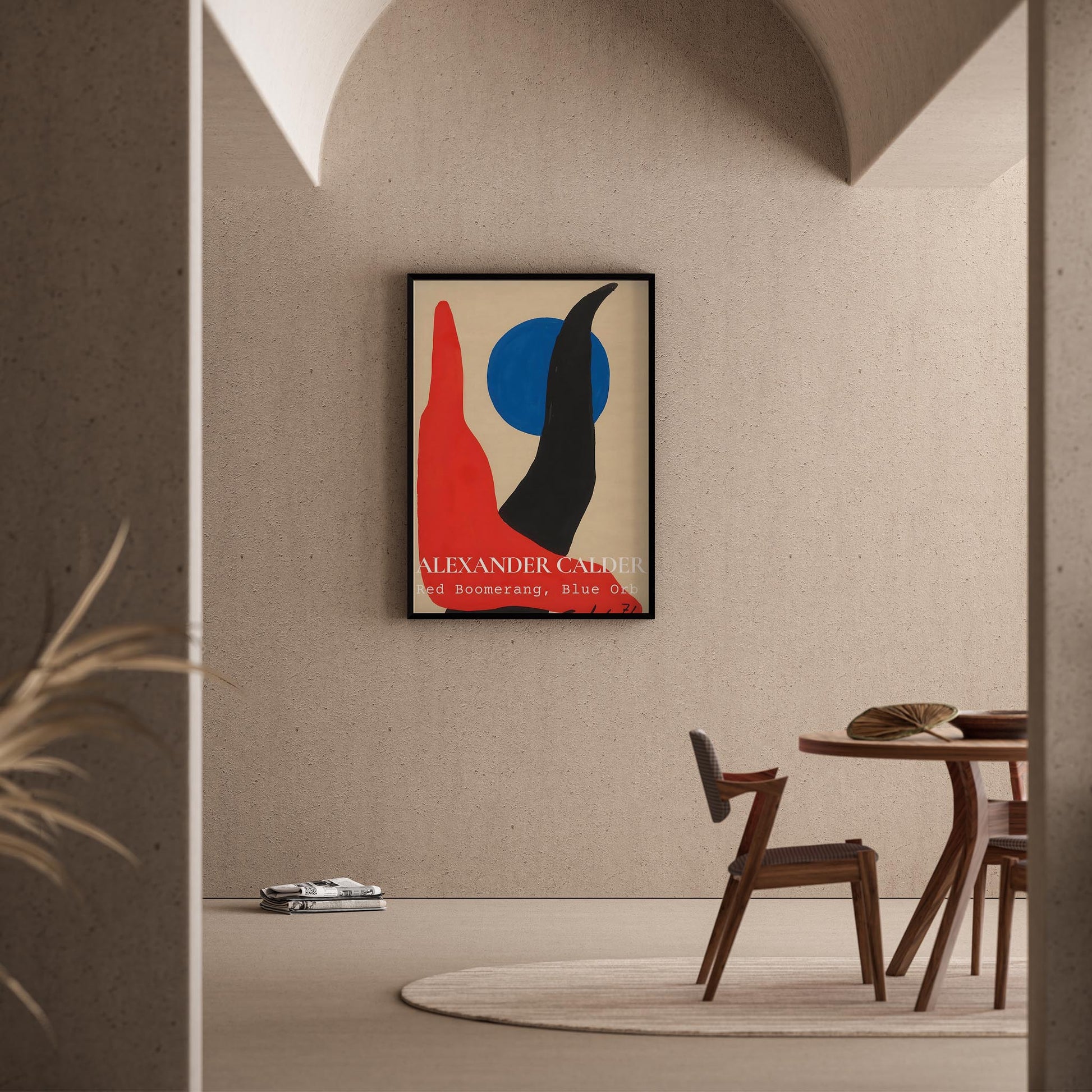Alexander Sandy Calder XXIII Duvar Tablosu