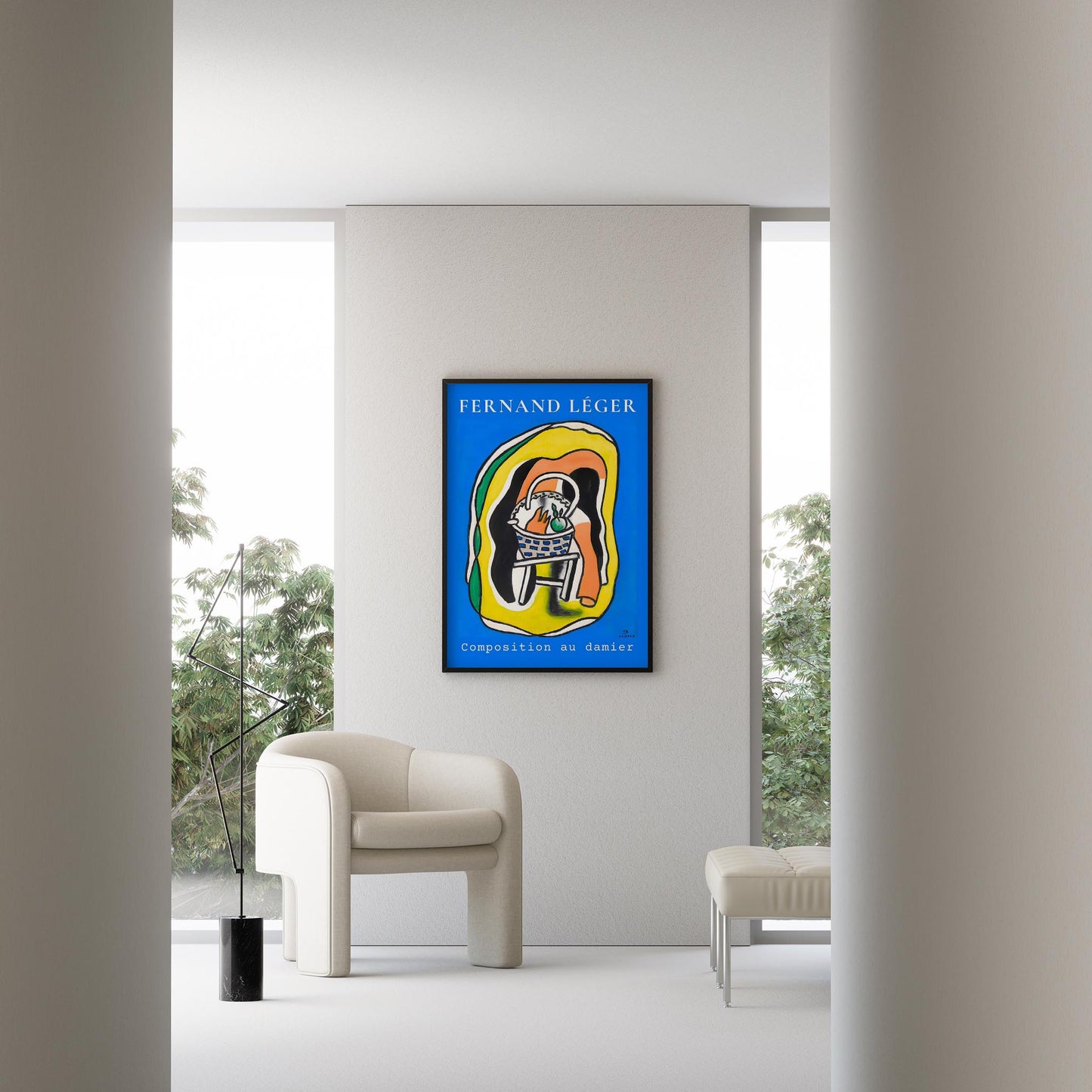 Fernand Leger XVI Duvar Tablosu