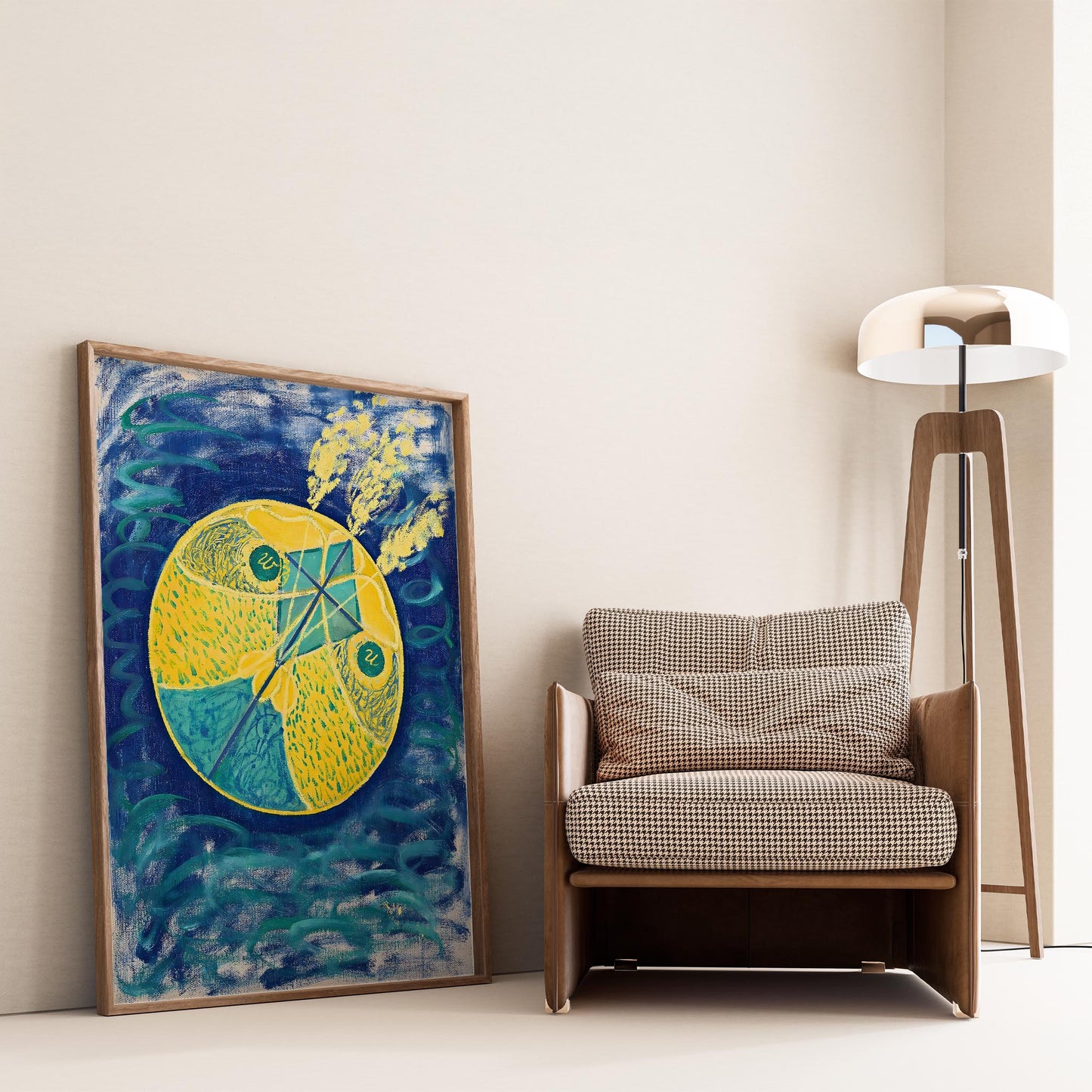 Hilma af Klint XVII Duvar Tablosu